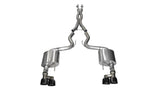 Corsa 15-16 Ford Mustang GT 5.0 3in Cat Back Exhaust Black Quad Tips (Xtreme) - Miami AutoSport Technik