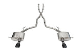 Corsa 11-23 Dodge Durango Xtreme 2.5in Cat-Back Dual Rear Exit w/ Single 4.5in Black PVD Tips - Miami AutoSport Technik