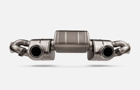 Akrapovic 2022+ Porsche 718 Cayman GT4 RS Slip-On Race Line (Titanium) - Miami AutoSport Technik