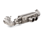 Akrapovic 21-22 Porsche 911 GT3 (992) Slip-On Race Line Adapter Set (Titanium) - Miami AutoSport Technik