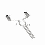 MagnaFlow 2024 Ford Mustang GT 5.0L Competition Series Cat-Back Exhaust System - Miami AutoSport Technik