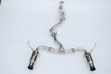 Invidia 2022+ Subaru WRX N1 Twin Outlet Single Layer Tip Cat-Back Exhaust - Miami AutoSport Technik