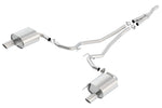 Borla S Type Cat Back 15-17 Ford Mustang 2.3L EcoBoost MT/AT 2.25in pipe 4in tip - Miami AutoSport Technik