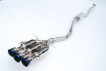 Invidia 17+ Honda Civic SI Sedan Gemini Triple Titanium Tip Cat-back Exhaust - Miami AutoSport Technik