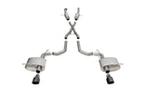 Corsa 18-22 Dodge Durango SRT 392 Cat-Back 2.75in Dual Rear Exit Xtreme 4.5in Black PVD Tips - Miami AutoSport Technik