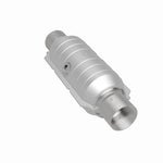 MagnaFlow Conv Univ 2.5in Inlet/Outlet Center/Center Round 11in Body L x 5.125in W x 15in Overall L - Miami AutoSport Technik