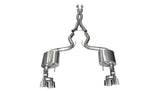 Corsa 18-19 Ford Mustang 5.0L 3in Sport Cat-Back Dual Rear Exit 4in Polished Pro-Series Tips - Miami AutoSport Technik