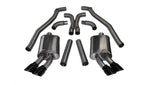 Corsa 12-13 Chevrolet Camaro Coupe ZL1 6.2L V8 Black Sport Cat-Back + XO Exhaust - Miami AutoSport Technik