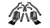 Corsa 12-13 Chevrolet Camaro Coupe ZL1 6.2L V8 Black Sport Cat-Back + XO Exhaust - Miami AutoSport Technik