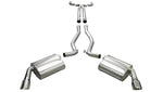 Corsa 10-14 Chevrolet Camaro Convertible SS 6.2L V8 Manual Polished Sport Cat-Back + XO Exhaust - Miami AutoSport Technik