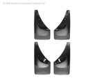 WeatherTech 00-06 Chevrolet Suburban No Drill Mudflaps - Black - Miami AutoSport Technik