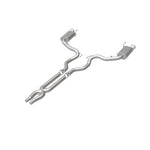 MagnaFlow Cat Back, SS, 3in, Street, Dual Split Polished 4.5in Tips 2015 Ford Mustang GT V8 5.0L - Miami AutoSport Technik