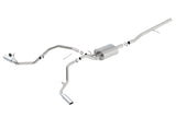 Borla 14 Silv/Sierra C/B Exh S-Type 1500 5.3L V8 AT/MT 2&4WD Ext Cab Split Side Exit - Miami AutoSport Technik