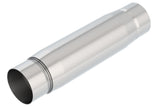 Borla CrateMuffler Resonator Option 3in Center/Center 3.5in Round x 10in - Null Sound Center/Center - Miami AutoSport Technik