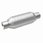 MagnaFlow Conv Univ 2.5in Inlet/Outlet Center/Center Round 11in Body L x 5.125in W x 15in Overall L - Miami AutoSport Technik