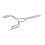 MagnaFlow Cat Back, SS, 3in, Street, Dual Split Polished 4.5in Tips 2015 Ford Mustang GT V8 5.0L - Miami AutoSport Technik