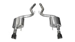 Corsa 2015 Ford Mustang GT 5.0 3in Axle Back Exhaust, Black Dual 4.5in Tip *Sport* - Miami AutoSport Technik