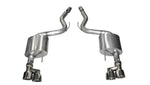 Corsa 15-16 Ford Mustang GT 5.0 3in Axle Back Exhaust Polish Quad Tips (Sport) - Miami AutoSport Technik