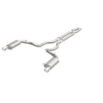 MagnaFlow Cat Back, SS, 3in, Street, Dual Split Polished 4.5in Tips 2015 Ford Mustang GT V8 5.0L - Miami AutoSport Technik
