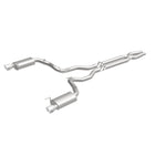 MagnaFlow Cat Back, SS, 3in, Street, Dual Split Polished 4.5in Tips 2015 Ford Mustang GT V8 5.0L - Miami AutoSport Technik