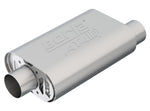 Borla CrateMuffler SBC Hot 350/383 3 inch Offset/Center 14in x 4.35in x 9in Oval Muffler - Miami AutoSport Technik