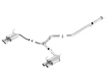 Borla 15-16 Subaru WRX / STI 2.5L S-Type Cat-Back Exhaust Quad Rd RL Tips - Miami AutoSport Technik