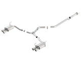 Borla 15-16 Subaru WRX / STI 2.5L S-Type Cat-Back Exhaust Quad Rd RL Tips - Miami AutoSport Technik