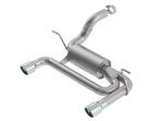 Borla 2018 Jeep Wrangler JL/JLU 3.6L 2DR/4DR ATAK SS Axle Back Exhaust w/3.5in Tips - Miami AutoSport Technik
