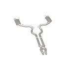 MagnaFlow Cat Back, SS, 3in, Street, Dual Split Polished 4.5in Tips 2015 Ford Mustang GT V8 5.0L - Miami AutoSport Technik