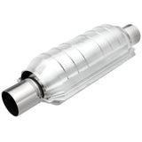 MagnaFlow Conv Univ 2in Inlet/Outlet Center/Center Round 11in Body L x 5.125in W x 15in Overall L - Miami AutoSport Technik