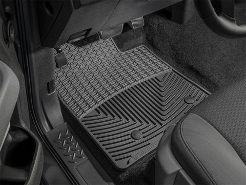 WeatherTech 2018+ Jeep Wrangler Rear Rubber Mats - Black - Miami AutoSport Technik