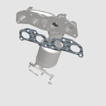 MagnaFlow Conv DF 07-10 Nissan Altima 2.5L Manifold (49 State) - Miami AutoSport Technik