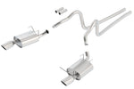 Borla 2011 Ford Mustang 3.7L 6cyl 6spd RWD SS S-Type Catback Exhaust - Miami AutoSport Technik