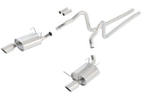 Borla 2011 Ford Mustang 3.7L 6cyl 6spd RWD SS S-Type Catback Exhaust - Miami AutoSport Technik