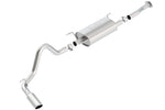 Borla 2016 Toyota Tacoma 3.5L V6 Auto 4DR CC SB S-Type 2.5in Single Left Rear Exit 4in Tip Exhaust - Miami AutoSport Technik