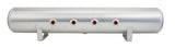 Air Lift 5 Gal Alum Air Tank - (4) 3/8in Face Ports & 1/4in Drain Port - 36in L X 6in D - Miami AutoSport Technik
