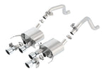 Borla 14-15 Chevy Corvette C7 6.2L RWD w/AFM &NPP ATAK-Type Dual Rd Rolled Center Rear Exit Exhaust - Miami AutoSport Technik