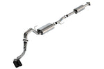 Borla F-150 2021 2.7L/3.5L 4dr CC SB EC STB Lar/KingR/Plnm/LTD 3/2.25 DSE CB Touring BLK CHR Tips - Miami AutoSport Technik