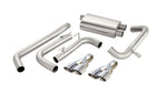 Corsa 98-02 Chevrolet Camaro Convertible Z28 5.7L V8 LS1 Polished Sport Cat-Back Exhaust - Miami AutoSport Technik