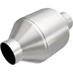 MagnaFlow Conv Univ 2.25in Inlet/Outlet Center/Center Round 3in Body L x 5in W x 8.75in Overall L - Miami AutoSport Technik