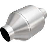 MagnaFlow Conv Univ 2.25in Inlet/Outlet Center/Center Round 3in Body L x 5in W x 8.75in Overall L - Miami AutoSport Technik