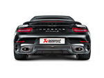 Akrapovic 14-15 Porsche 911 Turbo/Turbo S (991) Slip-On Line (Titanium) w/ Carbon Titanium Tips - Miami AutoSport Technik