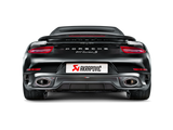 Akrapovic 14-15 Porsche 911 Turbo/Turbo S (991) Slip-On Line (Titanium) w/ Carbon Titanium Tips - Miami AutoSport Technik
