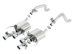 Borla 14-15 Chevy Corvette C7 6.2L RWD w/AFM &NPP ATAK-Type Dual Rd Rolled Center Rear Exit Exhaust - Miami AutoSport Technik