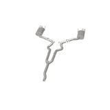 MagnaFlow Cat Back, SS, 2.5in, Street, Dual Split Polished 4.5in Tips 2015 Ford Mustang Ecoboost - Miami AutoSport Technik