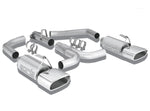 Borla 86-91 Corvette 5.7L 8cyl S-Type SS Catback Exhaust - Miami AutoSport Technik