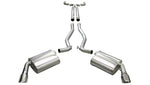 Corsa 10-14 Chevrolet Camaro Convertible SS 6.2L V8 Manual Polished Sport Cat-Back + XO Exhaust - Miami AutoSport Technik