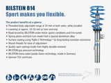 Bilstein B14 2015 Mercedes Benz C300 Front and Rear Performance Suspension System - Miami AutoSport Technik
