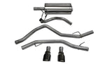 Corsa 09-14 Dodge Ram 1500 4.7L/5.7L V8 Quad/Crew Cab/Short Bed Black Dual Rear Exit Cat-Back Exhaus - Miami AutoSport Technik