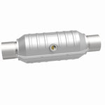MagnaFlow Conv Univ 2.5in Inlet/Outlet Center/Center Round 11in Body L x 5.125in W x 15in Overall L - Miami AutoSport Technik